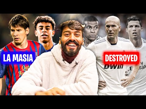 Why Barcelona La Masia is Respected More than Real Madrid Academy. Divyansh