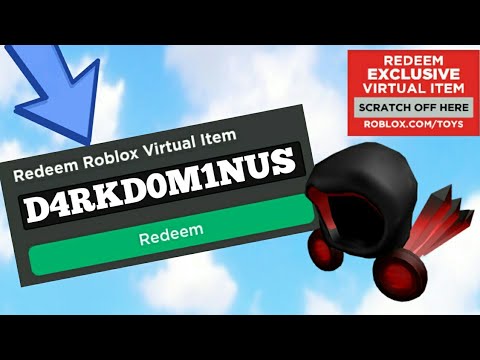 Deadly Dark Dominus Free Code 07 2021 - sdcc roblox toy code