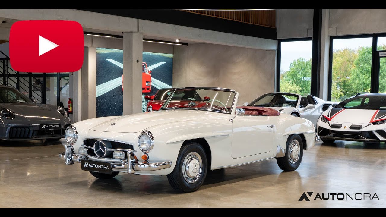 Vista previa del video del Mercedes-Benz 190 SL (1959)