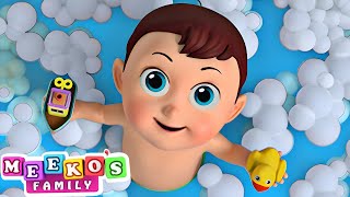 Bath Song | Good Habits For Kids | Meeko's Family