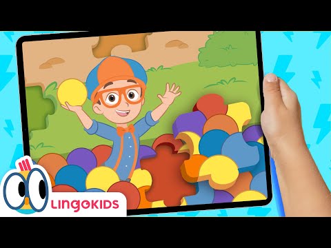 Blippi & Friends Puzzle FUN! 🧩 Celebrate FRIENDSHIP | Lingokids