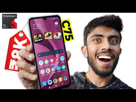 POCO C75 5G - ALL New Budget King! 7,500/-RS 🤩 Hard Gaming & Camera Test ⚡