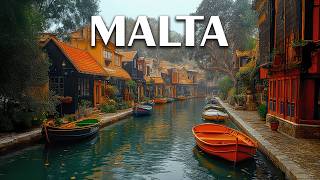 UNREAL MALTA | Ancient Secrets, Floating Cities and Lost Paths | Travel Video 4K