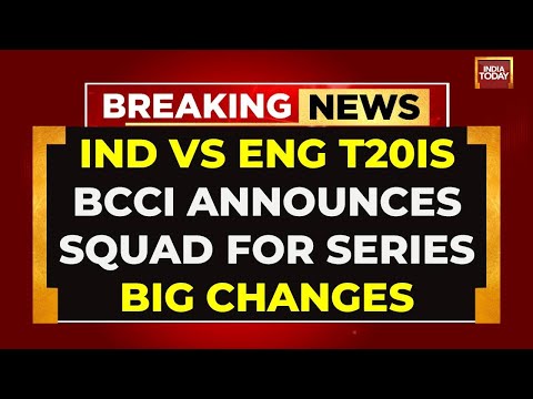 IND Vs ENG T20I: BCCI Announces Squad, Shami In, Bumrah, Pant, Gill, Jaiswal Out | India Today LIVE