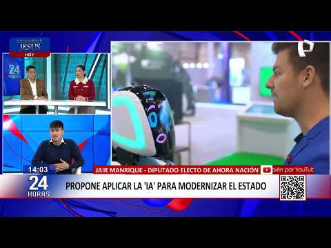 Diputado electo propone aplicar inteligencia artificial para modernizar el Estado