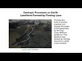Geologic Processes and Landforms Comparison