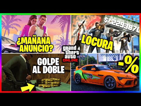 Nueva ACTUALIZACION! JUEGO ROTO! +5 GOLPES al DOBLE! FAKE de GTA 6? CLUCKIN & MÁS! GTA Online