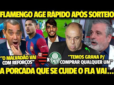 SAIU AGORA! IMPRENSA ESPORTIVA ''FLAMENGO AGIU RÁPIDO NO MERCADO E FECHA REFORÇO'' FLAMENGO X PALMEI