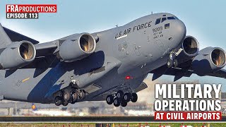 Aviation HIGHLIGHTS: Best of MILITARY AVIATION on CIVIL AIRPORTS