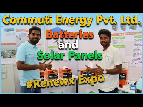 One Stop Solution For Batteries And Solar Panels | Commuti Energy Pvt.Ltd | Electric Vehicles |