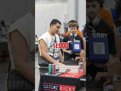Buying Unreleased Jordan 1 Retro OG At Sneaker Con! #yt #ytshorts #viral #comedy #trending #funny