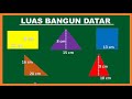 Kuis Menghitung Luas Bangun Datar