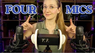 ASMR with 4 Microphones 🤯 Deep Ear Attention