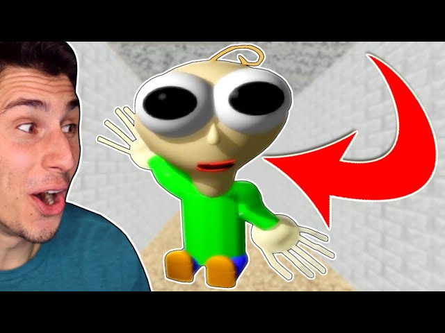 I Found BABY BALDI! | Baldi's Basics