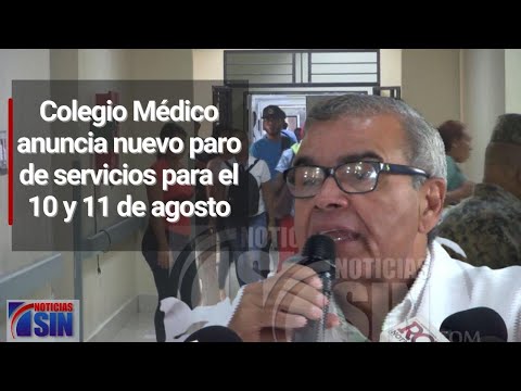 Colegio Médico dice que gobierno será responsable de que el paro se efectué o no