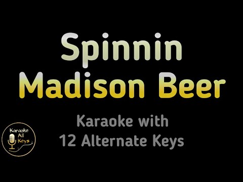 Madison Beer – Spinnin Karaoke Instrumental Lower Higher Male & Original Key