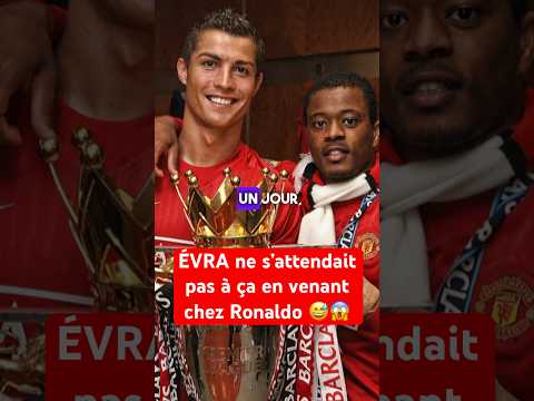 ÉVRA aurait dû REFUSER la proposition de RONALDO 😭 #cristianoronaldo #evra #cr7 #manchesterunited