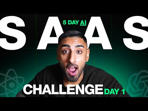 🔴 Day 1 of the 5-Day Full Stack Developer AI SaaS Challenge (Intro, Clerk Setup & Portfolio!)