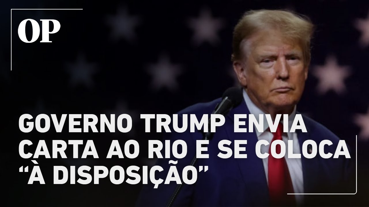 Trump lamenta mortes de policiais no Rio e se coloca à disposição do governo de Cláudio Castro TV Online Trump lamenta mortes de policiais no Rio e se coloca à disposição do governo de Cláudio Castro