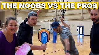 Pickleball Showdown: Can the Noobs Beat the Pros?!