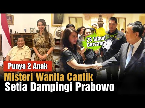 Punya 2 Anak, Kisah Anette dan Pak Prabowo yang Sebenarnya! Wanita Cantik Setia 23 Tahun