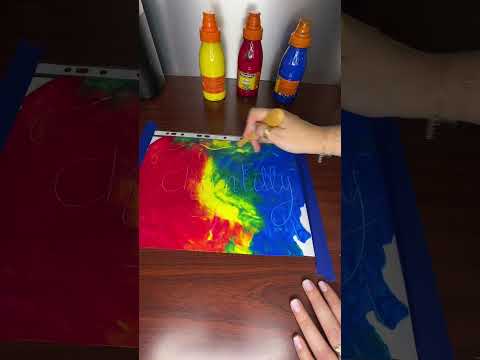 Peinture propre : activité pour bébés / enfants