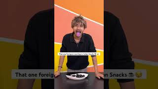 That one foreigner reacting to Indian Snacks☕️😒 | Chimkandi