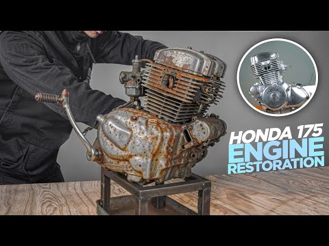 Restoring a Classic 50-Year-Old Honda CD 175cc – Restoration Part 2