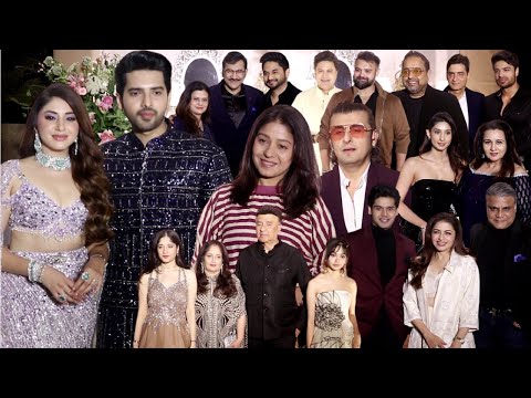 Armaan Malik And Aashna Shroff Wedding Reception| Sonu Nigam, Sunidhi Chauhan, Anu Malik, Bhagyashri