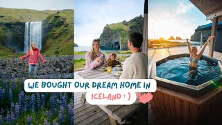 We bought our dream home in iceland! Reno update and house tour.