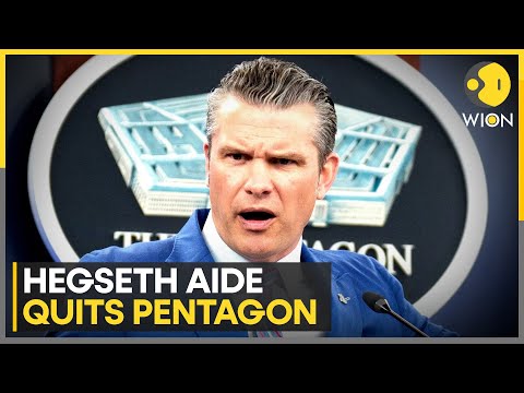 Senior Aide to US Defence Secretary Pete Hegseth James Fulcher Quits Pentagon Job | WION World News