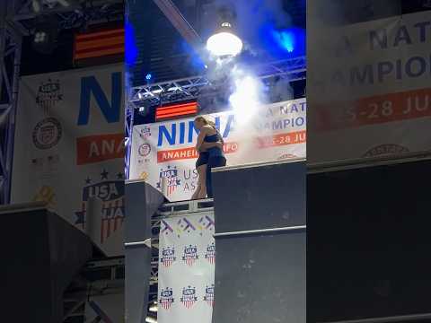 USA OLYMPIC NINJA WORLD CUP RACE! COULD U DO THIS? #anw17 #comment #like #ninjawarrior #ninja #usa