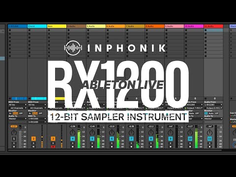 RX1200 Ableton Live tutorial for Chromatic & Multi channel modes