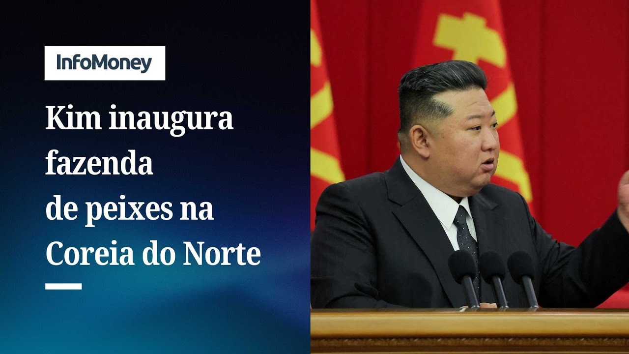 Kim Jong Un inaugura segunda fazenda de peixes offshore no condado de Ragwon, na Coreia do Norte