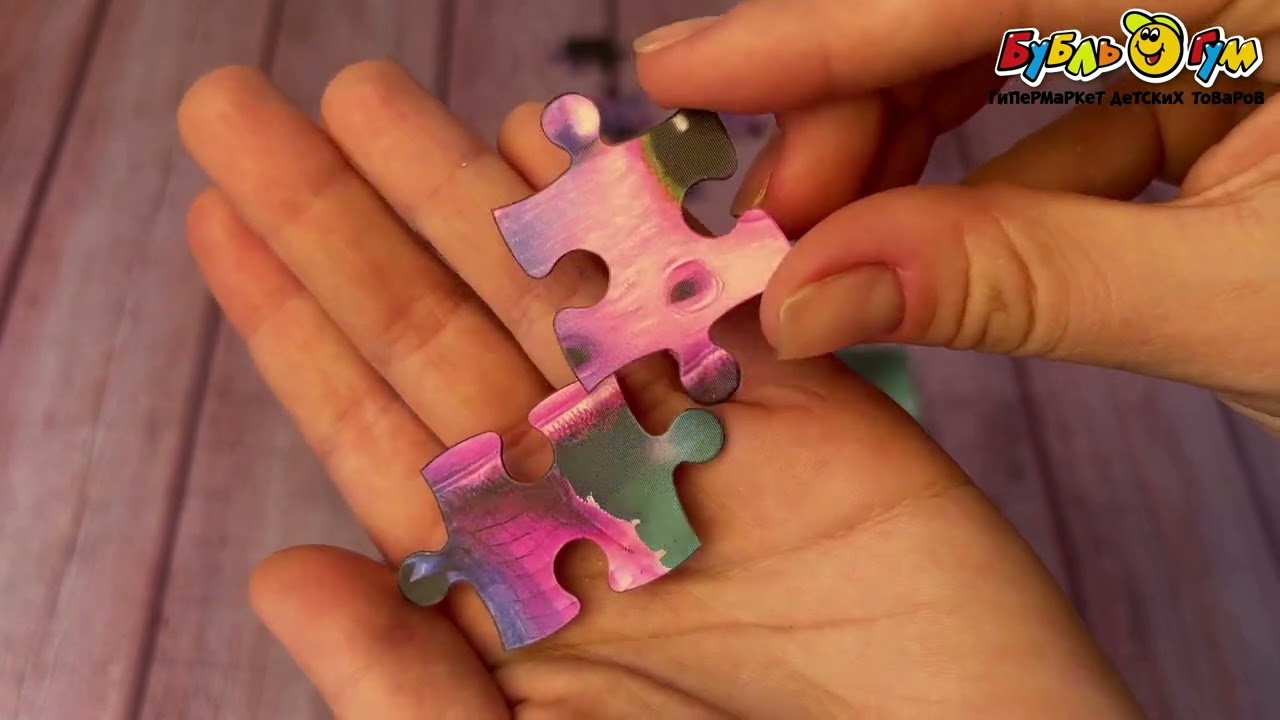 Пазл Розовый дракон 48дет с 4лет - видео