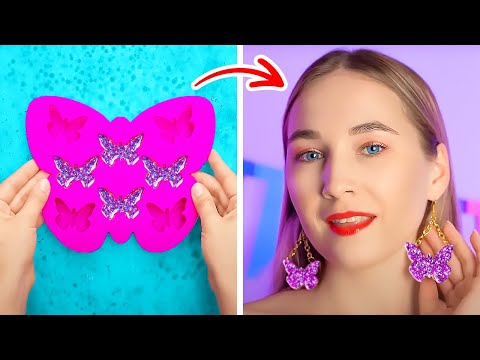 EPOXY RESIN MAGIC|| 5 Genius Hacks For Stunning Crafts By 123GO!LIVE