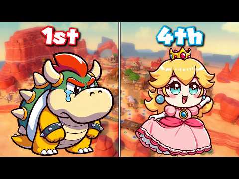 We both try to get 4th place in Super Mario Party Jamboree!! Lose on Purpose Challenge! WESTERN LAND