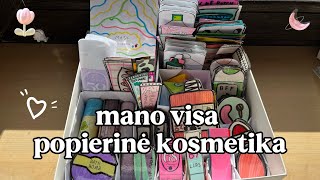 MANO VISA POPIERINĖ KOSMETIKA💕✨💄💋