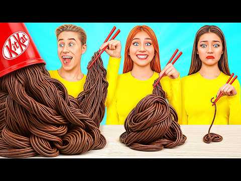 Big, Medium and Small Plate Challenge | Funny Kitchen Hacks by Multi DO Challenge