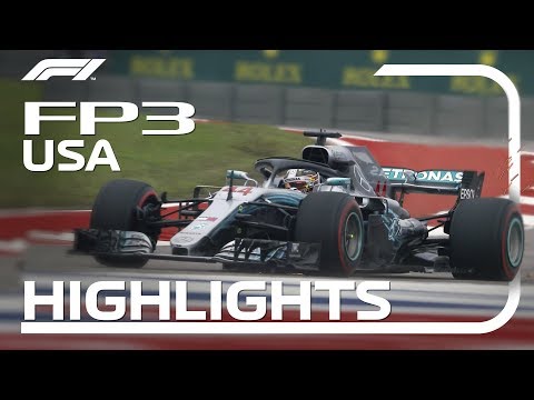2018 United States Grand Prix: FP3 Highlights