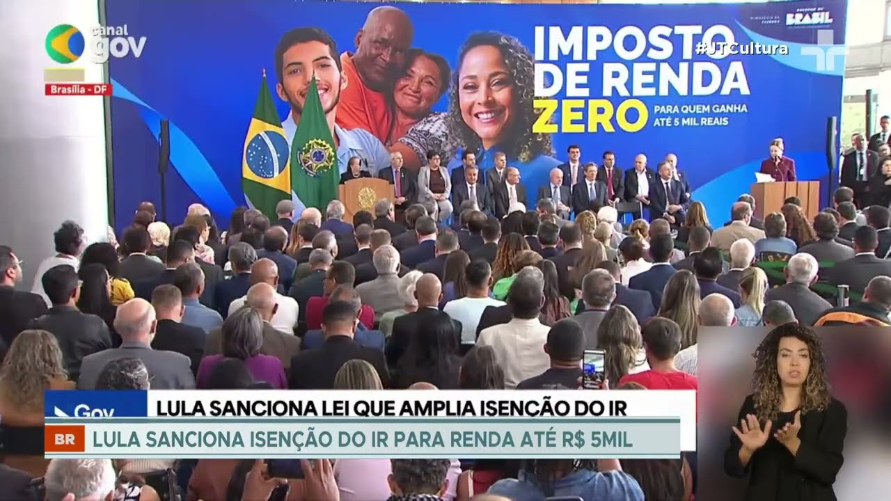 Isenção do IR para salários de até R$ 5 mil é sancionada pelo presidente Lula