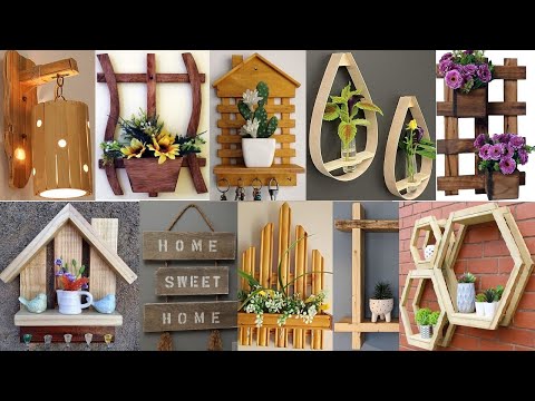 Wall hanging wooden craft project ideas you can make as mini woodworking ideas for profit 2