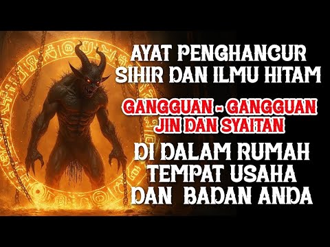 RUQYAH PENGUSIR JIN | PENGHANCUR SIHIR DAN ILMU HITAM YANG MENGANGGU RUMAH - TEMPAT USAHA - TUBUH