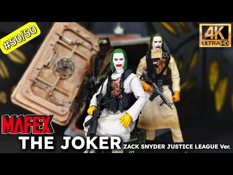 MAFEX Zack Snyder Justice League Joker Knightmare Ver Unboxing Review& Kaiyu Model Comparison #mafex