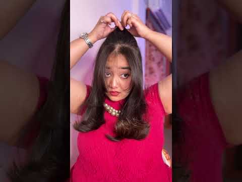 Half Up Hair Hack ✅#hairstyle #halfup #halfuphalfdown #ytshorts #hairhack #hairhacks #easyhairstyles