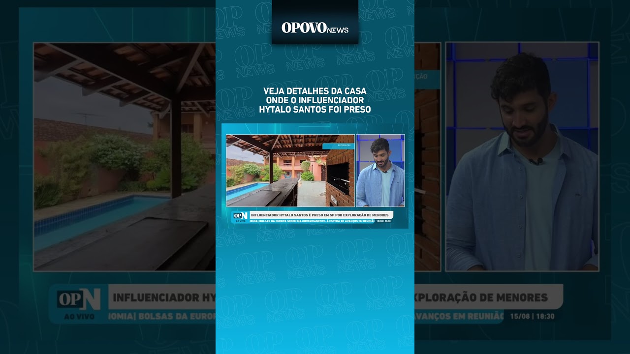 Veja detalhes da casa onde o influenciador Hytalo Santos foi preso em São Paulo