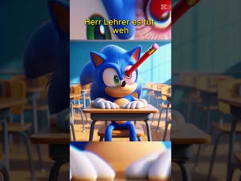 Sonic hatte einen Unfall in der Schule