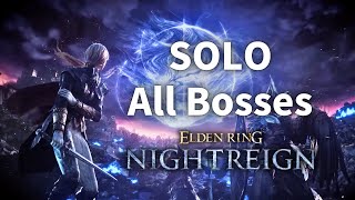 Elden Ring Nightreign - All Nightlords Solo Deathless Boss Fights (Pre-Patch)