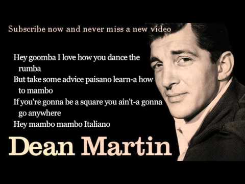 Dean Martin - Mambo Italiano - Lyrics