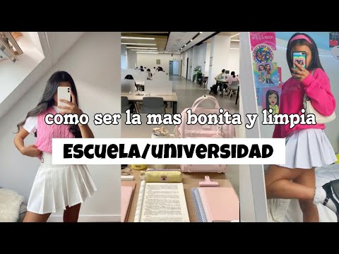 10 TIPS para ser la mas BONITA en la Escuela/Universidad👩🏻‍🎓🎀🫧🧸📚✨